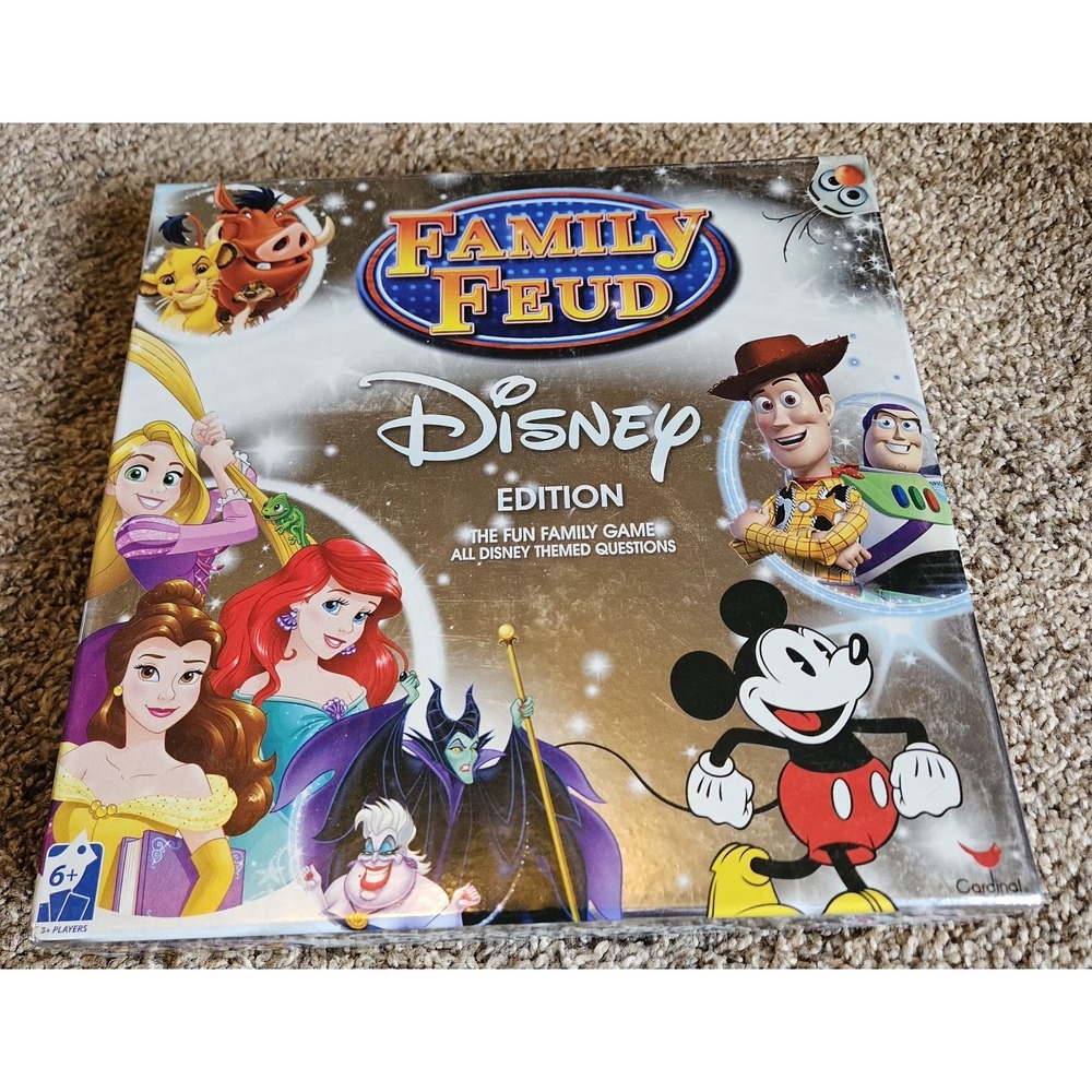 Family‎ Feud Disney Edition Fun Family Game Complete